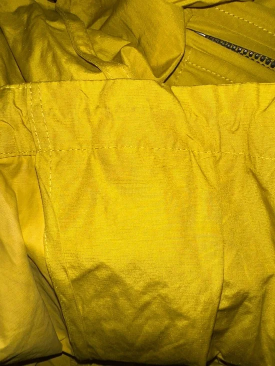 Burberry Brit Yellow/Green Double-Breasted Trench Coat with Belt Sz 10 - Picture 13 of 13